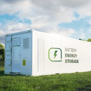 battery-energy-storage-optimo-ampliado Contenitore di stoccaggio dell'energia di grid charge in un campo